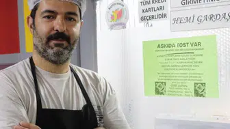 Sivas’ta Bir Kantinden Türkiye’ye Örnek Olan Askıda Tost Hareketi