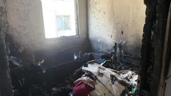 Serik’te 3 Katlı Binada Yangın Dehşeti: Mahalleliden İlaçlama Motorlu Müdahale