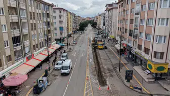 Sivas’ta Mevlana Caddesi’nde Yenileme Çalışmaları Başladı