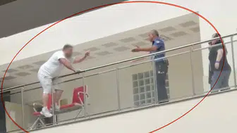 Boşanma Sürecindeki Adamın İntihar Girişimi Güvenlik Amirine Takıldı