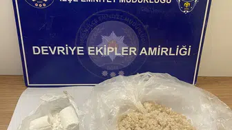 Ticari Taksiye Polis Operasyonu: Arka Koltuktaki Poşetten Çıktı