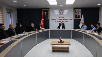 Sivas’ta Sosyal Hizmet Merkezleri Değerlendirme Toplantısı