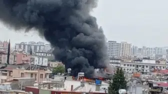 İki Ailenin Yaşadığı Binada Yangın! Facianın Eşiğinden Dönüldü