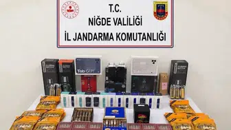 Niğde’de Kaçak Elektronik ve Tütün Ürünleri Ele Geçirildi