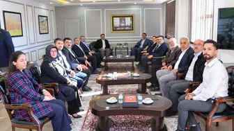 Sivas Milletvekili Hakan Aksu’dan Koyulhisar Kaymakamı’na Ziyaret