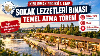 Sivas'ta Kızılırmak Kıyısına Yeni Lezzet Merkezi Geliyor!