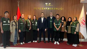 Yeşilay Sivas Şube Başkanı Halit Köksal’dan Ulaş Kaymakamı Veli Avcı’ya Ziyaret
