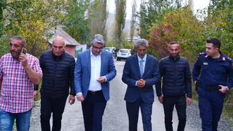 Zara’da Yoğun Yağış Sonrası Hasar Oluşan Köylerde İnceleme