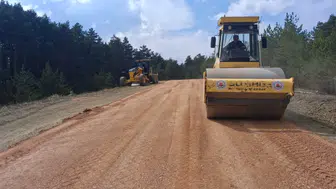 Koyulhisar’da Heyelan Hasarı Giderildi, 6 Kilometrelik Asfalt Temel Çalışması Tamamlandı