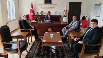İmranlı’da Kaymakam Gökbunar’a Ziyaret