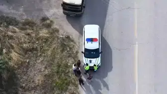 Kırıkkale'de Dronla Yakalanan Sürücüye Rekor Trafik Cezası