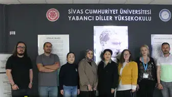 SCÜ Yabancı Diller Yüksekokulu Erasmus Programıyla Uluslararası Akademisyenleri Ağırladı