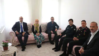 Divriği’de Şehit Aileleri ve Gazilere Bayram Ziyareti
