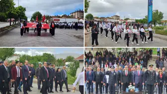 Divriği’nde 19 Mayıs Coşkusu Yürüyüş ve Etkinliklerle Kutlandı