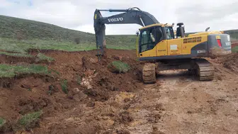 Şarkışla Kırsalında Toprak Kaymasına Hızlı Müdahale