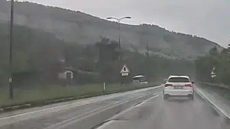 Karabük’te Yolcu Otobüsü Savruldu, Facia Önledi