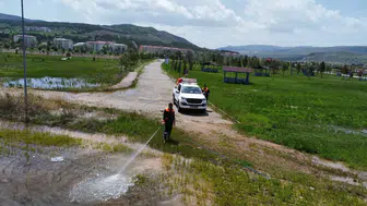 Sivas’ta Haşere ve Kene ile Mücadele Kapsamında İlaçlama Çalışmaları Sürüyor