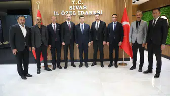 MHP Sivas Teşkilatından İl Özel İdaresi’ne Ziyaret
