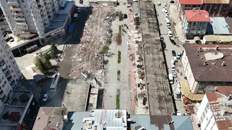 Eski Basın Sitesi Alanında Dönüşüm Başladı