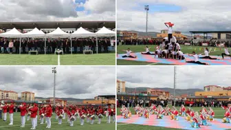 Şarkışla’da 19 Mayıs Coşkusu İlçe Stadyumunda Coşkuyla Kutlandı