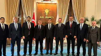 AK Parti Grup Başkanı Abdullah Güler’e Ziyaret!