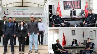 Kaymakam Çaldağı’ndan Kamu Personeline Bayram Ziyareti