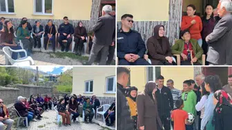 Karacaören Köyü’nde Bayram Lokması Programı Gerçekleştirildi