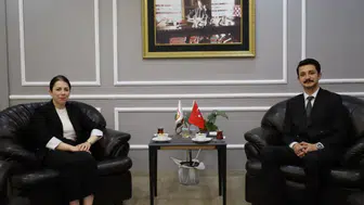 Hafik Kaymakamı Çaldağı’ndan Koyulhisar Kaymakamı Kukuş’a Nezaket Ziyareti