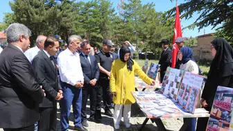 Gemerek’de “Edebiyat Sergisi” Açılışı Gerçekleştirildi