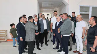 Sivas’ta Ulaşım, Spor ve Eğitim Yatırımları Yerinde İncelendi