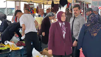 Kaymakam Fatma Bayalan'dan Yeni Pazar Yerine Ziyaret