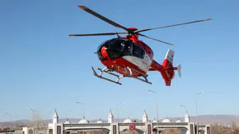 Sivas’ta Ambulans Helikopter Hizmeti Hayat Kurtarmaya Devam Ediyor