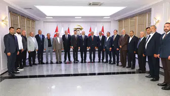 Gürün Heyetinden Vali Abdullah Küçük’e Hayırlı Olsun Ziyareti!