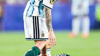 Dünya Kupası'na damga vuran pozisyon: Lionel Messi'ye kırmızı kart çıkmadı!