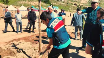 Sivas’ta Jandarma’dan 187. Yıl Dönümünde Anlamlı Fidan Dikim Etkinliği