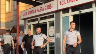 İş yerine gelen şüpheli, tartıştığı kişiyi ayağından vurdu