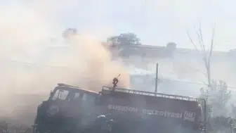 Sivas’ta alevler hızla yayıldı! Yangında bağ evi ve kümesler kül oldu