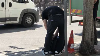 Samsun'da Kaldırımda Unutulan Valiz Panik Yarattı! Vatandaş Açtı Ve...