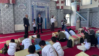 Kaymakam Veli Avcı'dan Yaz Kur’an Kursu'na Ziyaret