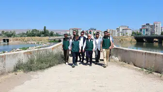 Sivas Valisi Şimşek, Kızılırmak'taki Taşkın Önleme Çalışmalarını İnceledi