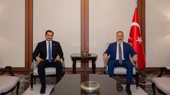 Bakan Fidan, Orgeneral Saddam Hafter ile Ankara’da görüştü