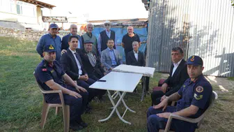 Kangal Kaymakamı Yıldırım'dan Yoğun Mesai: Ziyaretleri Kabul Etti, Kıbrıs Gazisini Yalnız Bırakmadı