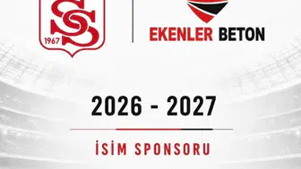 Ekenler Beton, 2026-2027 Sezonunda Sivasspor'un İsim Sponsoru Oldu
