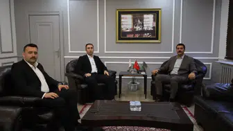 Koyulhisar Cumhuriyet Savcılarından Kaymakam Yıldız'a Hayırlı Olsun Ziyareti