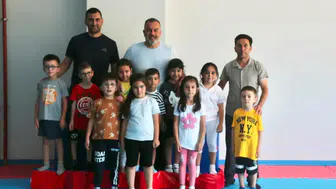Sivas GSB Spor Okullarında Tempolu Mesai! Ufuk Demir Sahaya İndi...