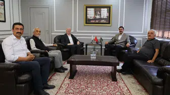 Koyulhisar Kaymakamı Yunus Emre Yıldız'a Hayırlı Olsun Ziyaretleri Sürüyor