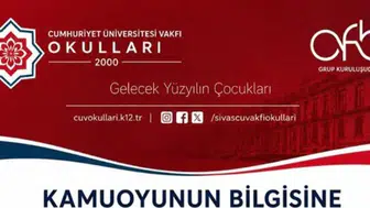 Cumhuriyet Üniversitesi Vakfı Okulları’ndan Konkordato Süreciyle İlgili Açıklama
