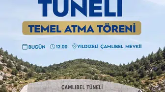 Bakan Uraloğlu'ndan Çamlıbel Tüneli Mesajı: "Bugün İlk Adımı Atıyoruz"