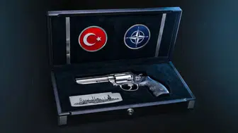 Cumhurbaşkanı Erdoğan'dan NATO liderlerine 'tabanca' hediyesi