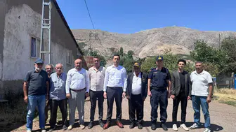 Ulaş Kaymakamı Veli Avcı’dan Restorasyon Çalışmalarına ve Köy Ziyaretine İnceleme